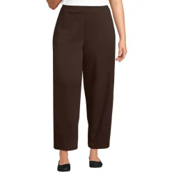 Women's Sport Knit High Rise Barrel Ankle Pants