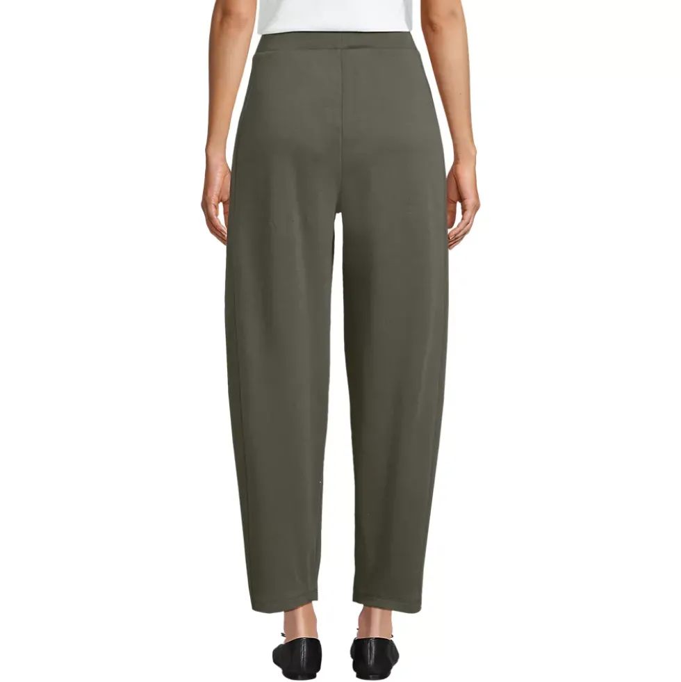 Women's Sport Knit High Rise Barrel Ankle Pants