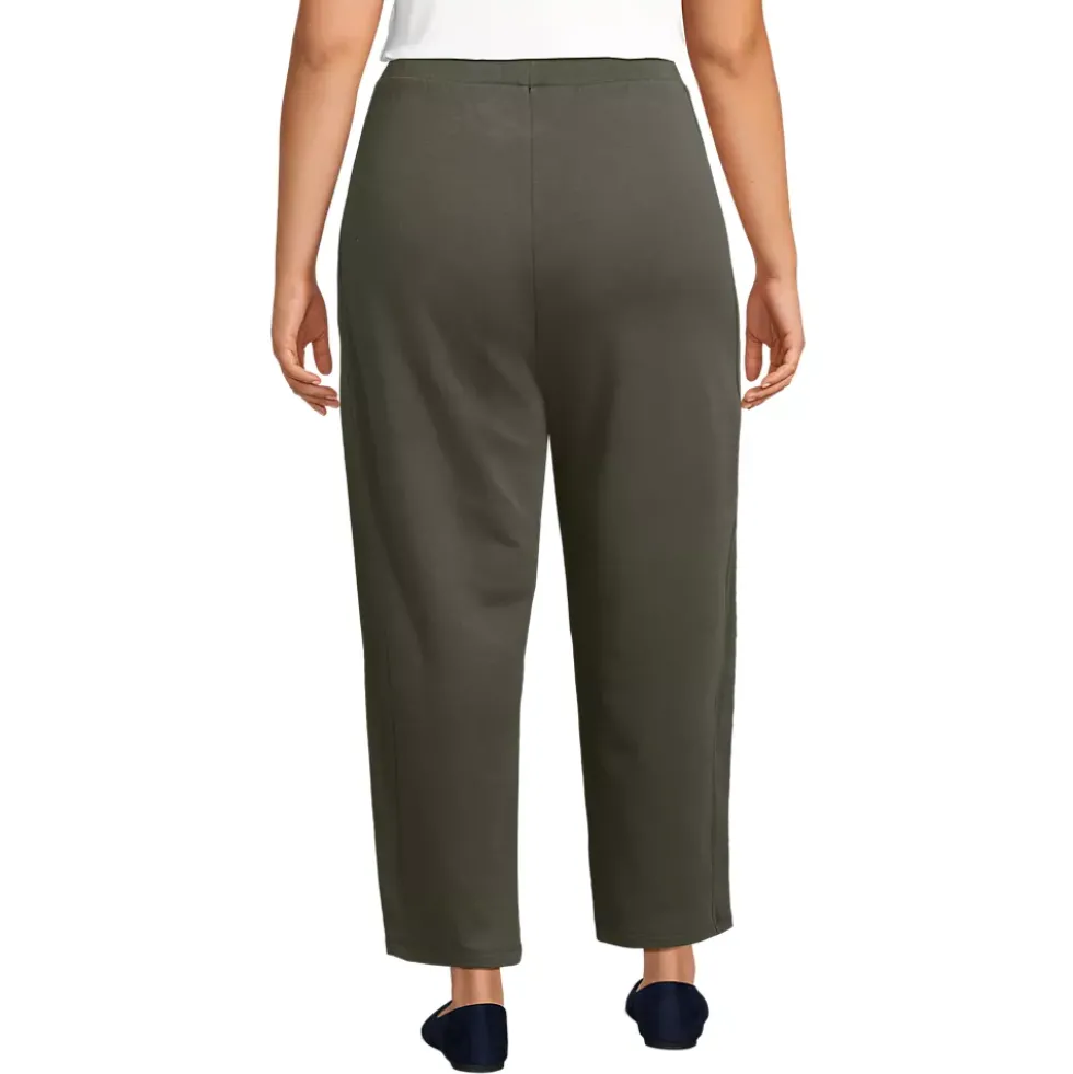 Women's Sport Knit High Rise Barrel Ankle Pants