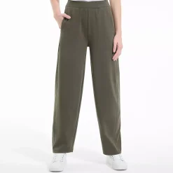 Women's Sport Knit High Rise Barrel Ankle Pants
