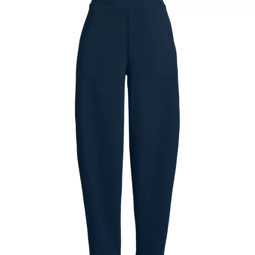 Women's Sport Knit High Rise Barrel Ankle Pants