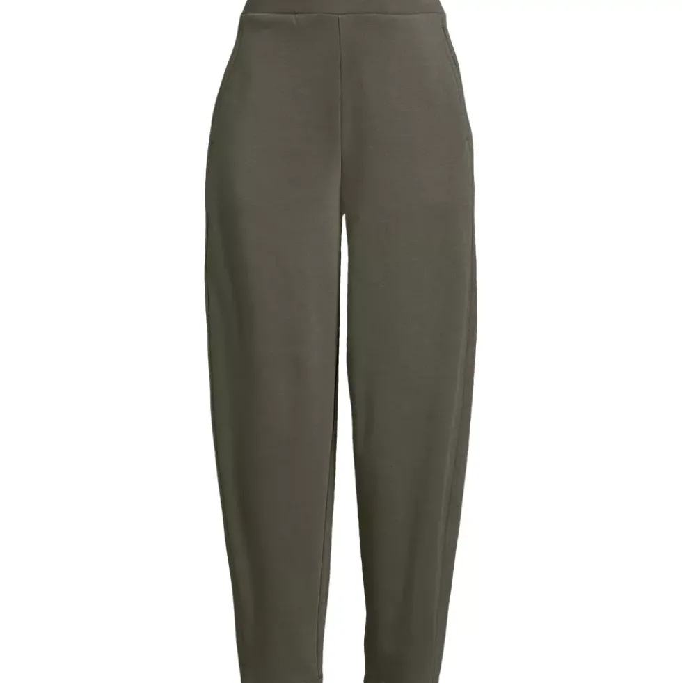 Women's Sport Knit High Rise Barrel Ankle Pants