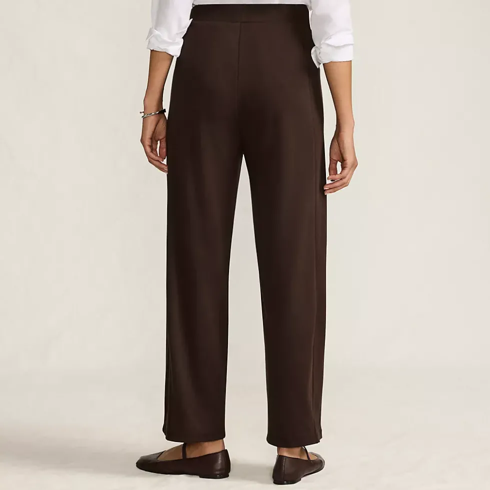 Women's Sport Knit High Rise Barrel Ankle Pants