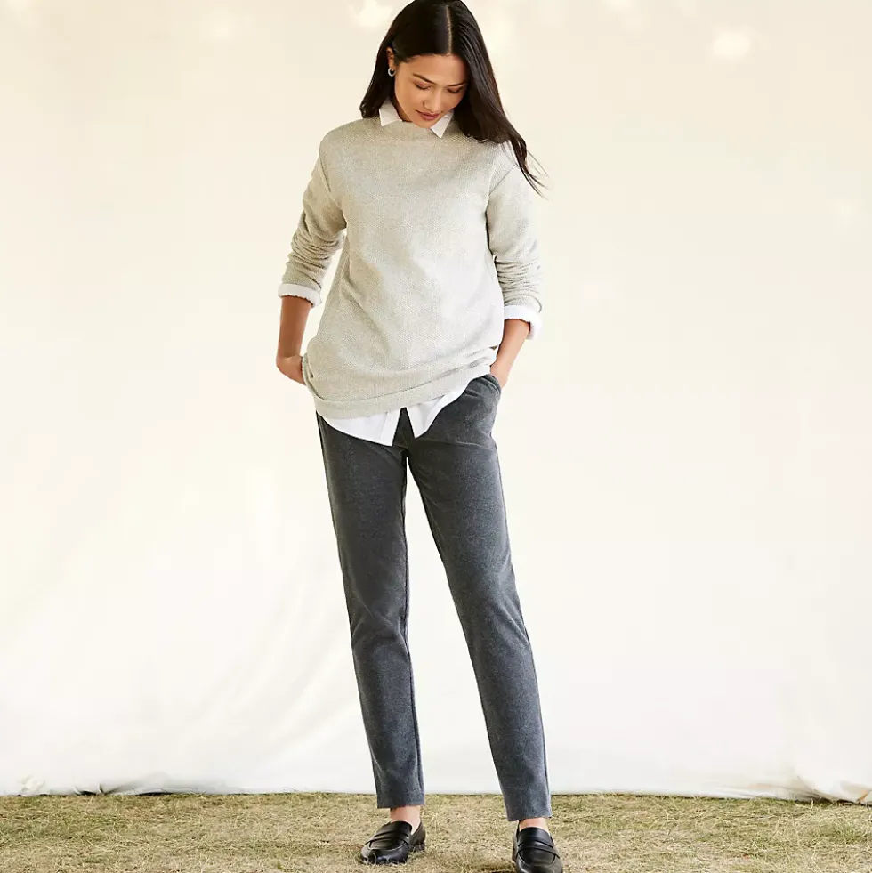 Women's Sport Knit High Rise Corduroy Pants