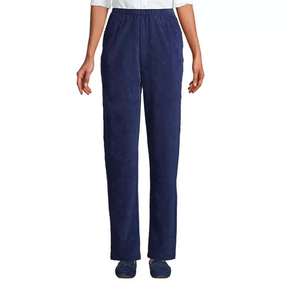 Women's Sport Knit High Rise Corduroy Pants