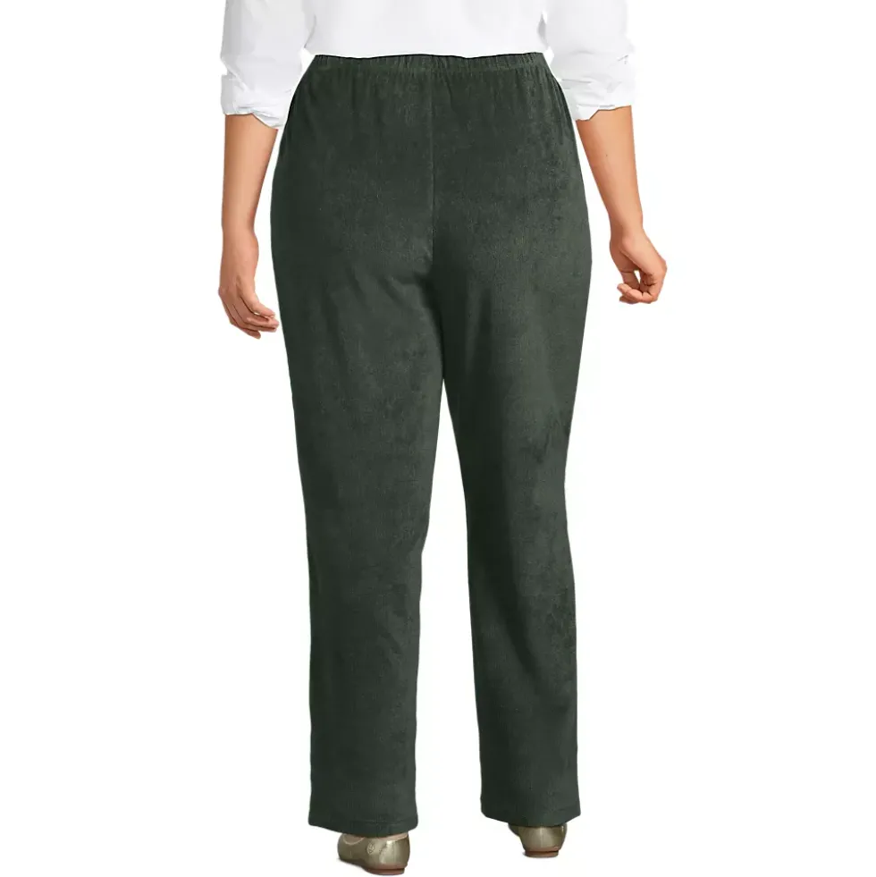 Women's Sport Knit High Rise Corduroy Pants