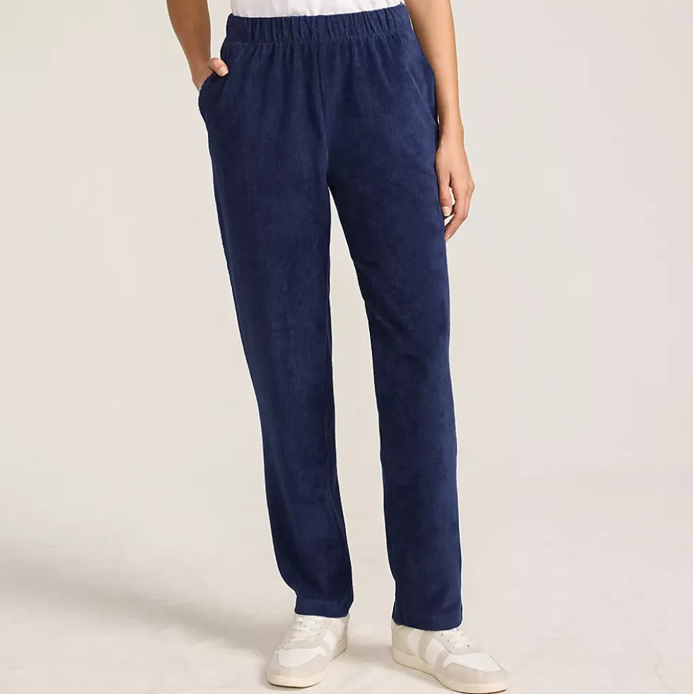 Women's Sport Knit High Rise Corduroy Pants