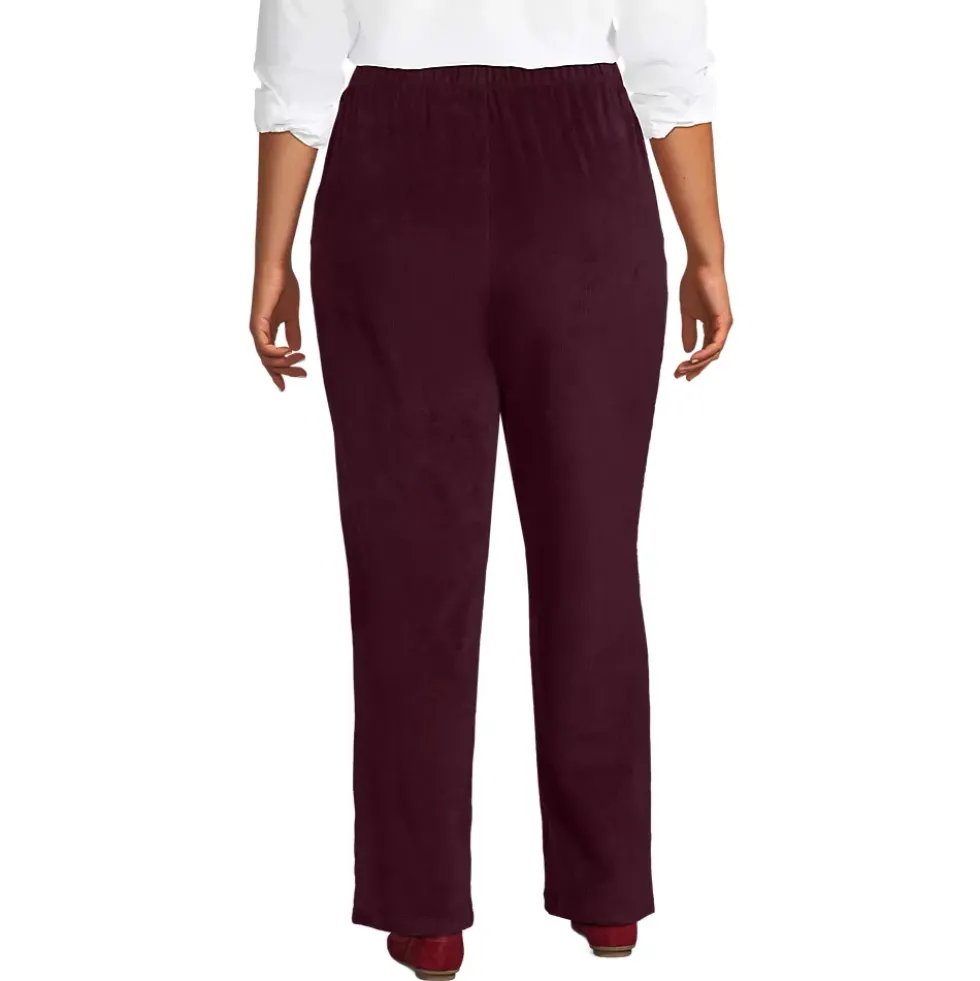 Women's Sport Knit High Rise Corduroy Pants