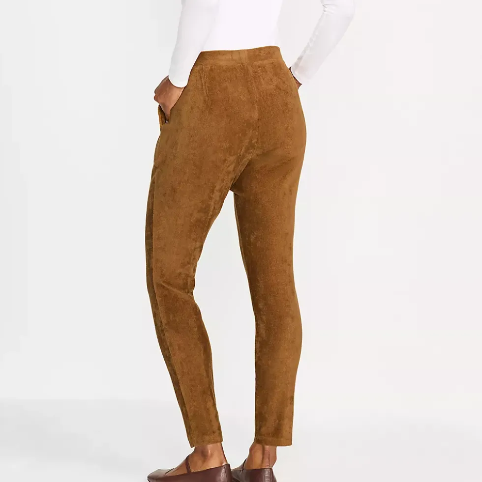 Women's Sport Knit High Rise Corduroy Leggings