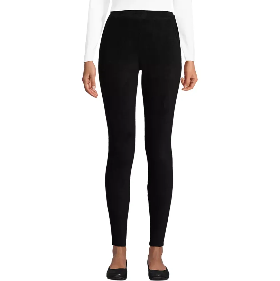 Women's Sport Knit High Rise Corduroy Leggings