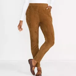 Women's Sport Knit High Rise Corduroy Leggings