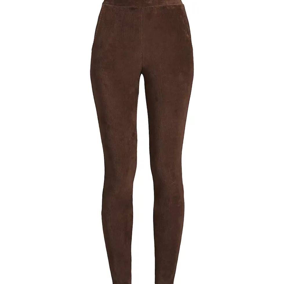 Women's Sport Knit High Rise Corduroy Leggings
