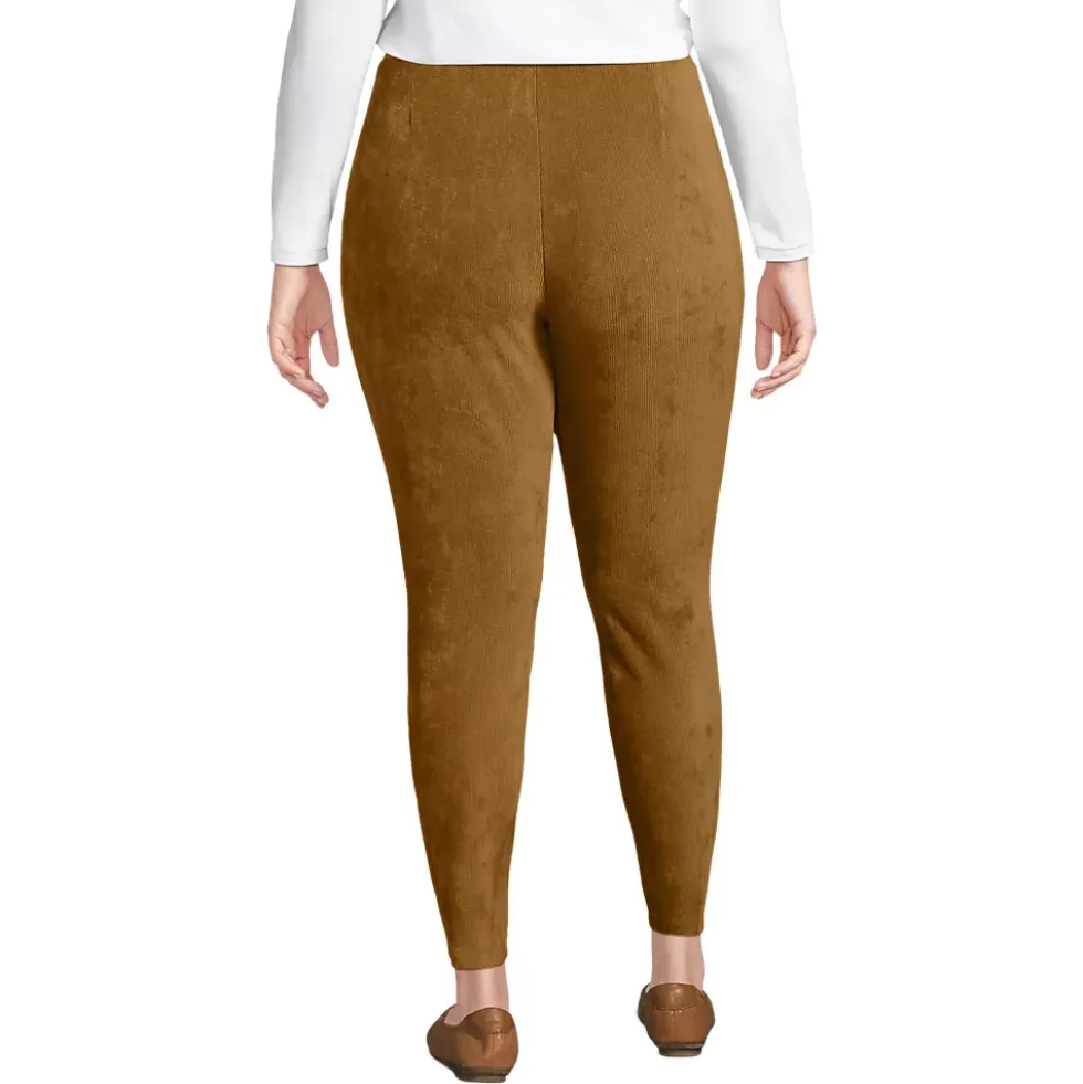 Women's Sport Knit High Rise Corduroy Leggings
