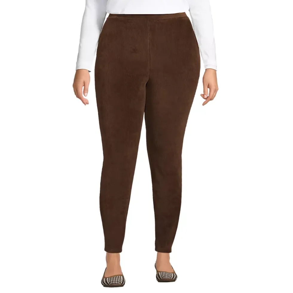 Women's Sport Knit High Rise Corduroy Leggings