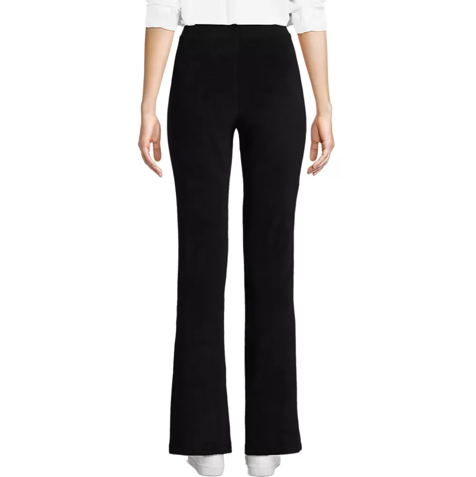 Women's Sport Knit High Rise Corduroy Bootcut Pants