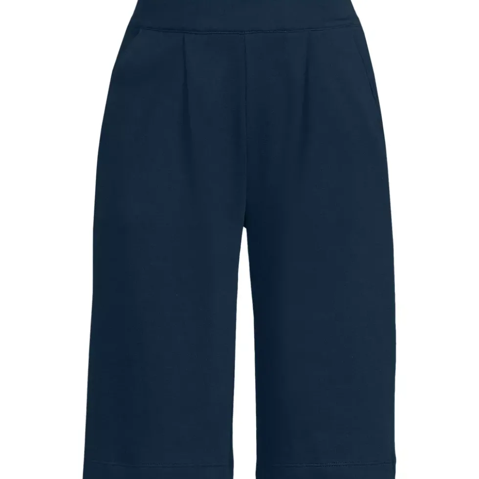 Women's Sport Knit High Rise Pleated 12" Bermuda Shorts