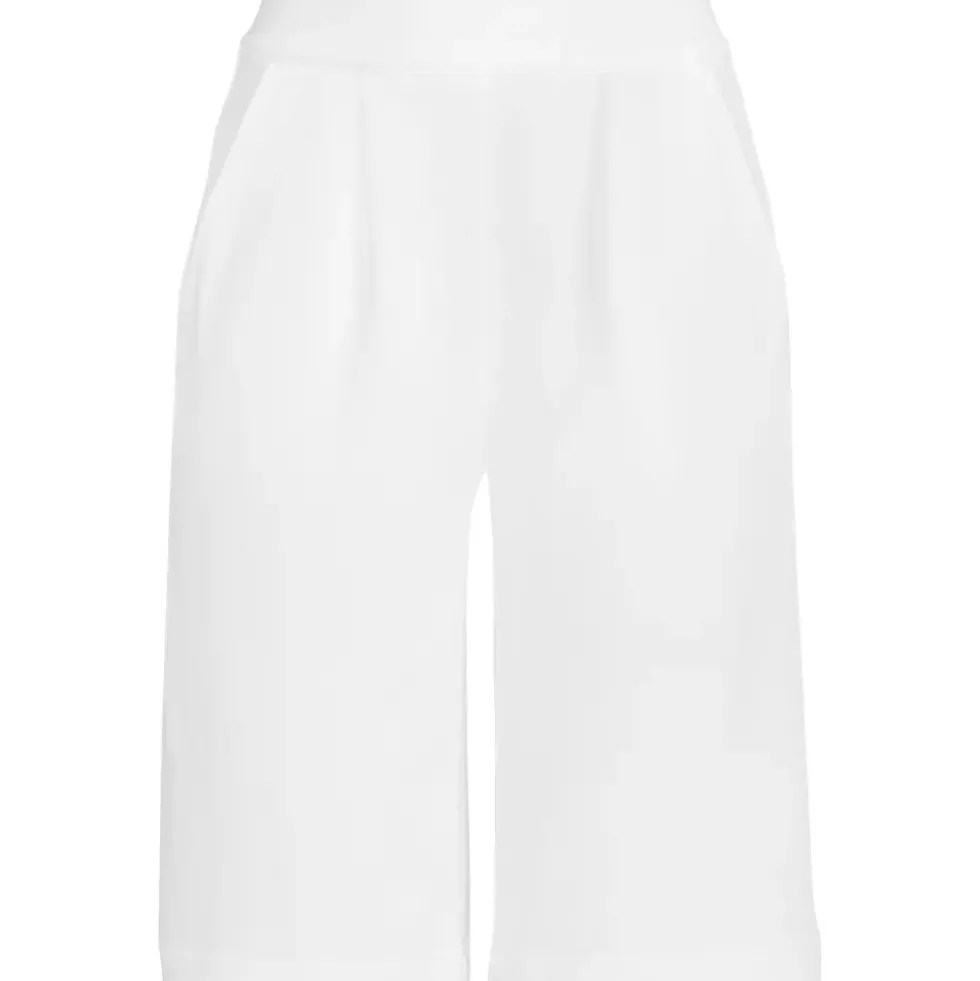 Women's Sport Knit High Rise Pleated 12" Bermuda Shorts