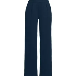 Women's Sport Knit High Rise Pleated Wide Leg Pants
