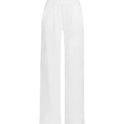 Women's Sport Knit High Rise Pleated Wide Leg Pants