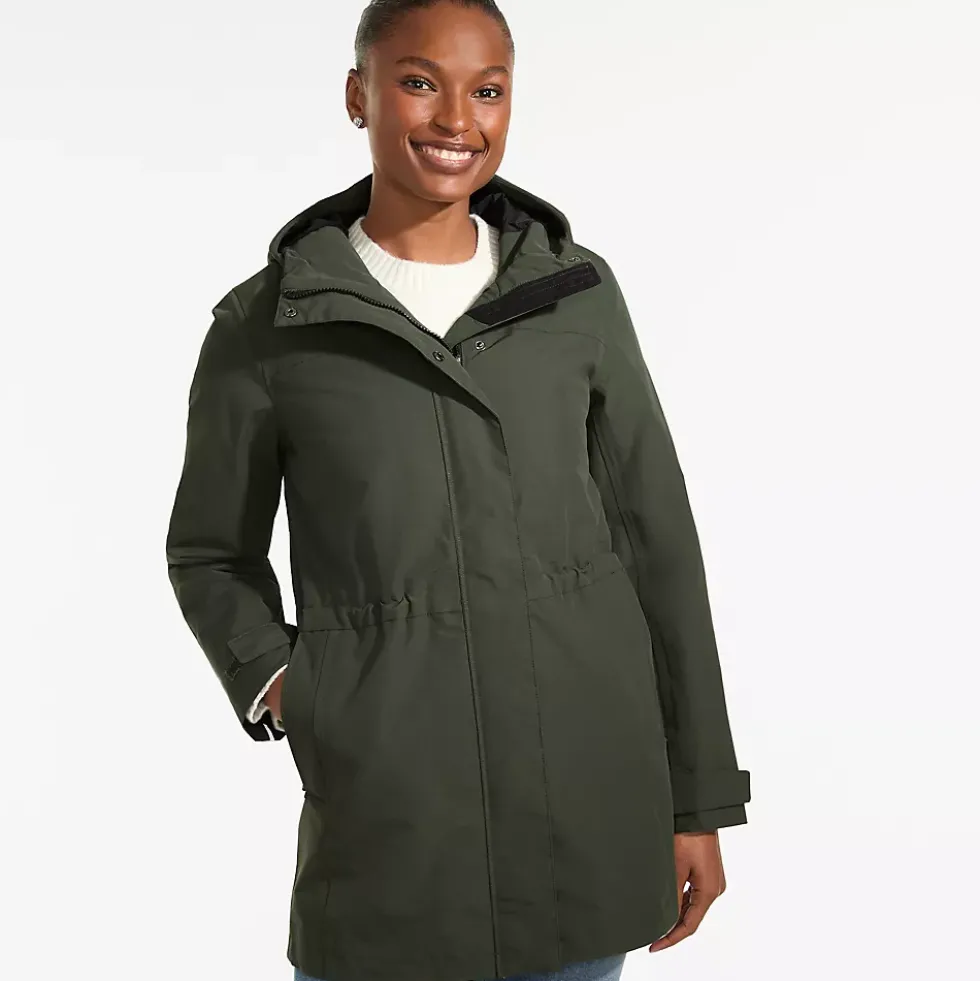 Women's Squall Hooded Waterproof Raincoat