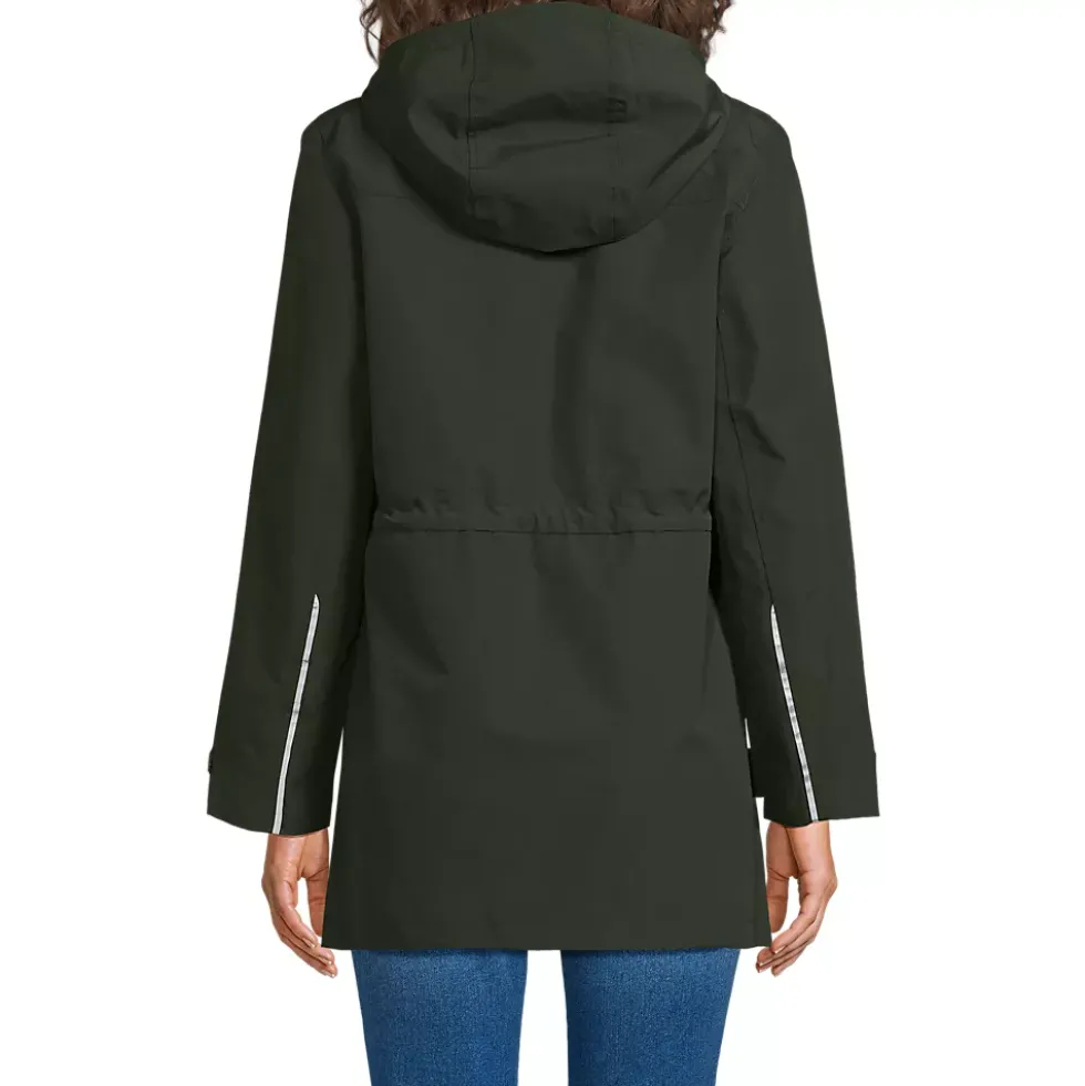 Women's Squall Hooded Waterproof Raincoat