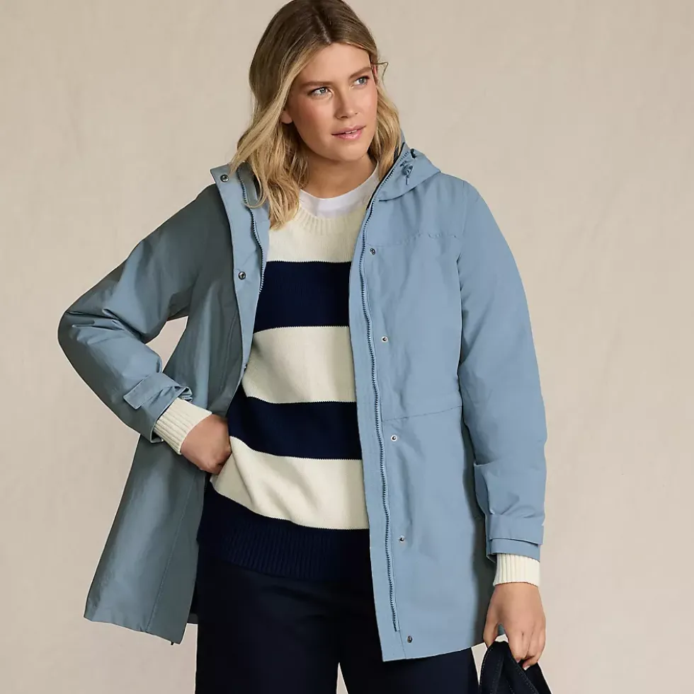 Women's Squall Hooded Waterproof Raincoat