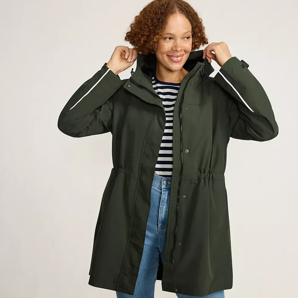 Women's Squall Hooded Waterproof Raincoat