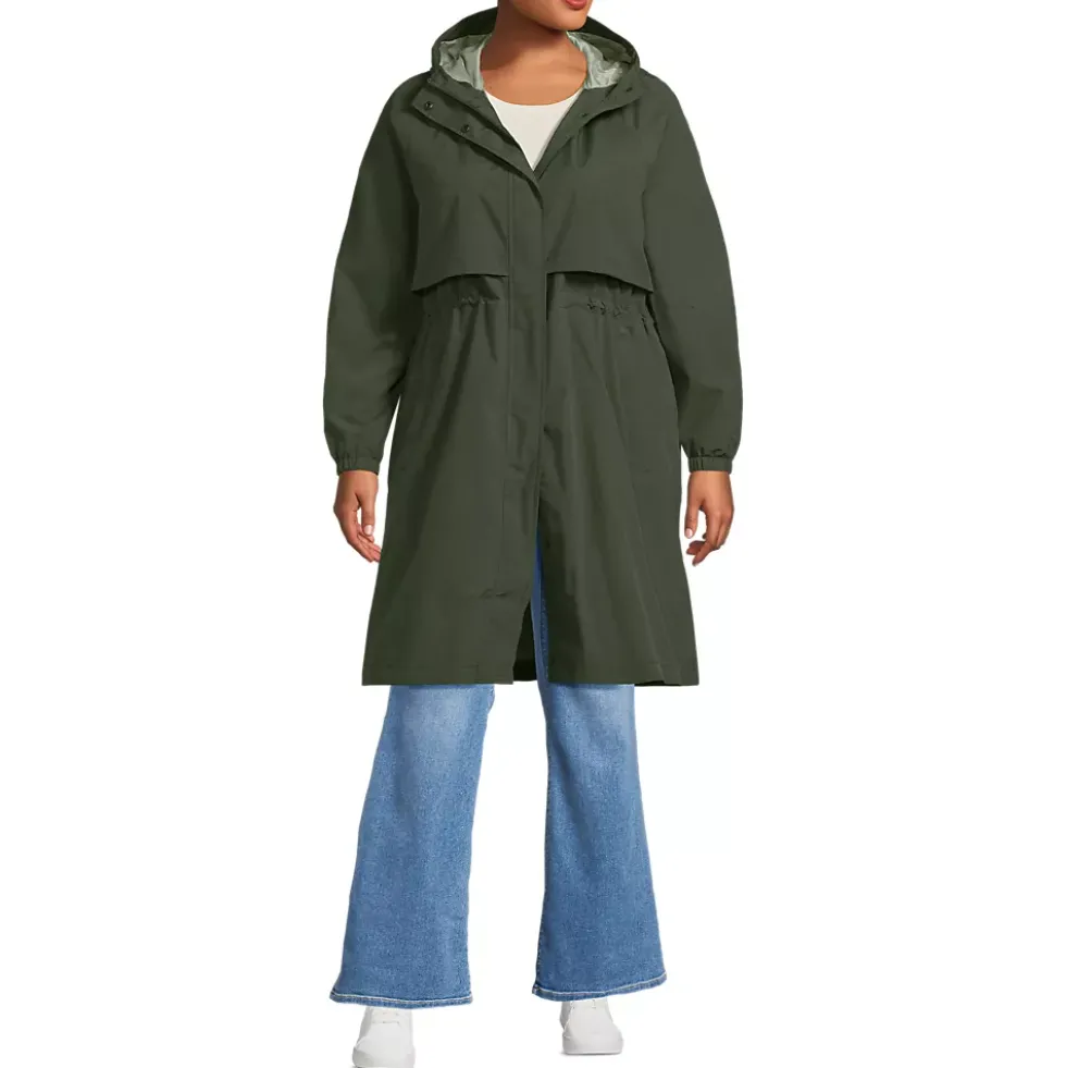 Women's Squall Packable Long Raincoat