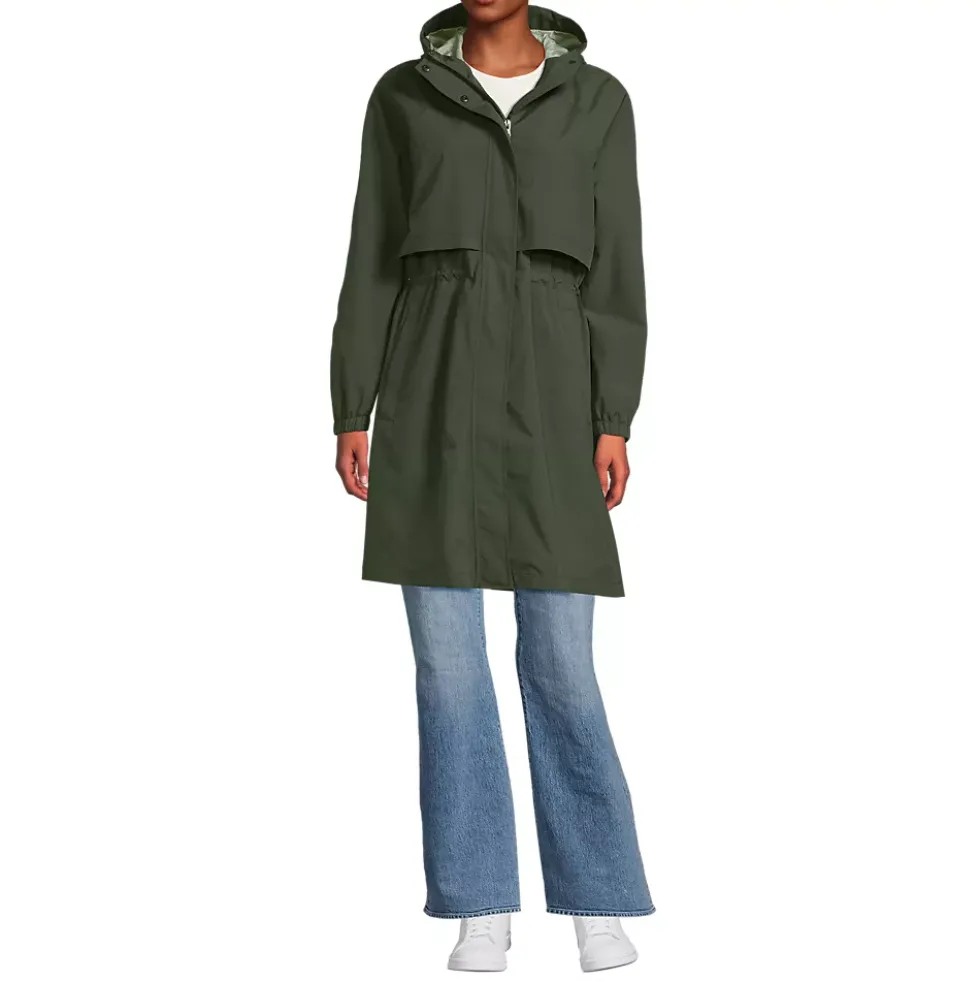 Women's Squall Packable Long Raincoat