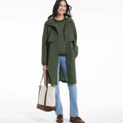 Women's Squall Packable Long Raincoat