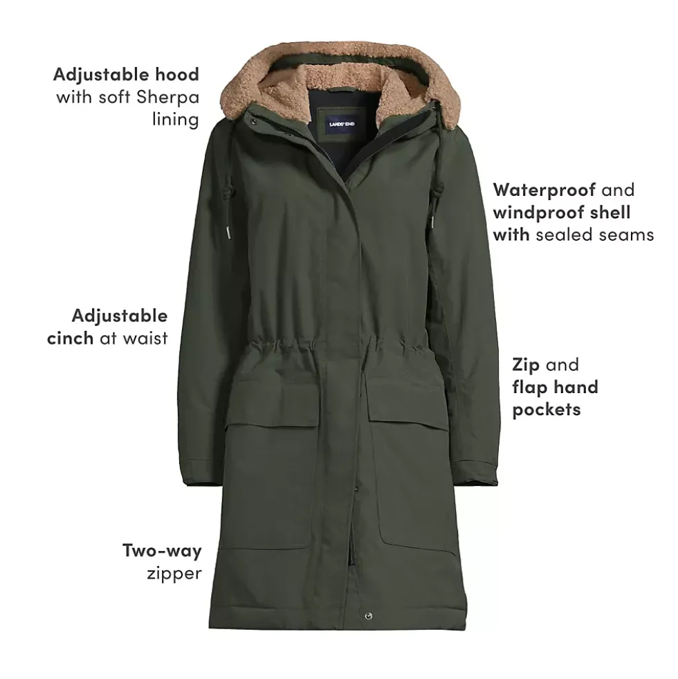 Women's Squall Waterproof Lined Hood Parka