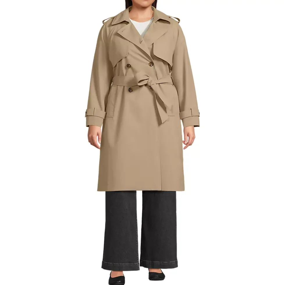 Women's Squall Waterproof Modern Trench Raincoat