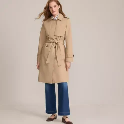 Women's Squall Waterproof Modern Trench Raincoat
