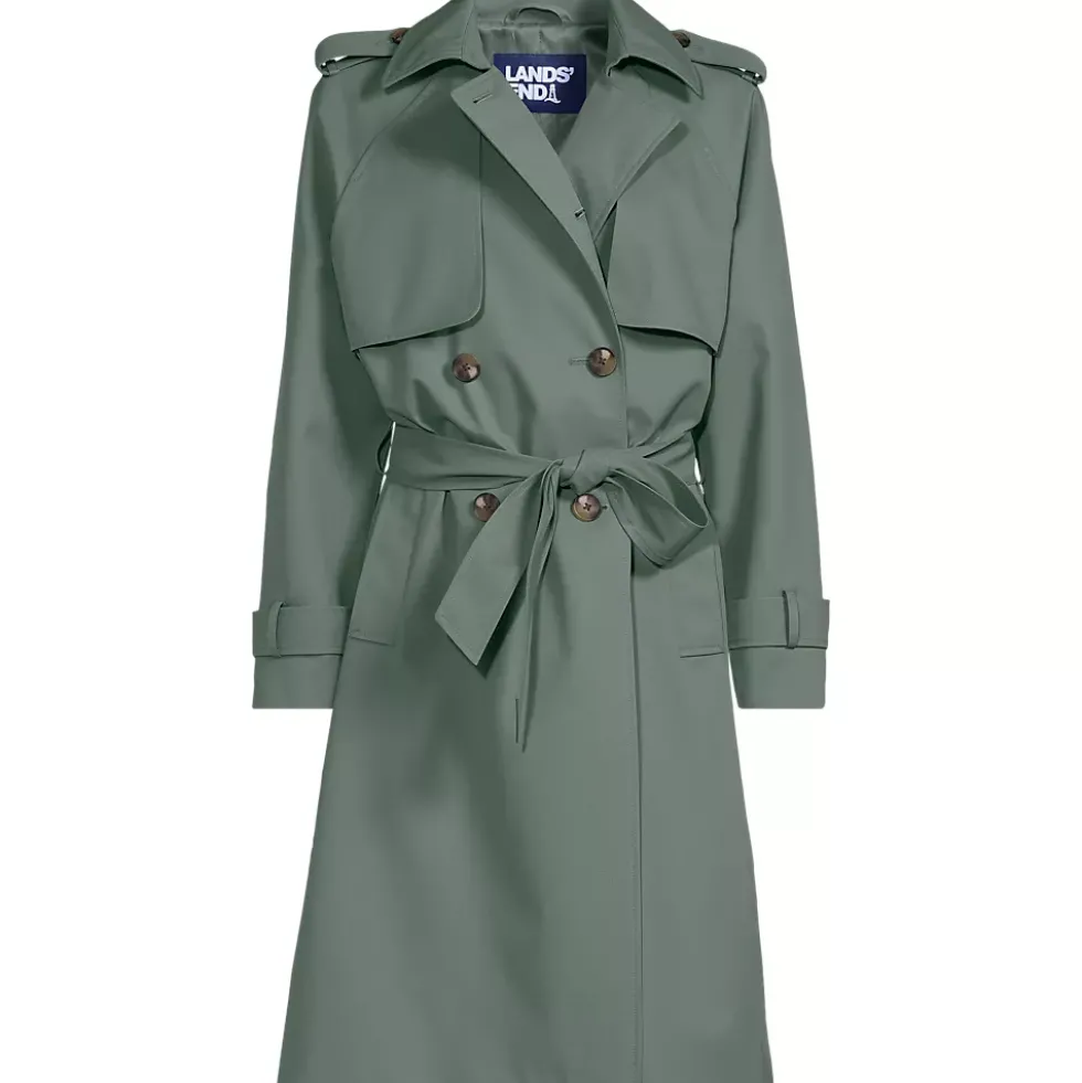Women's Squall Waterproof Modern Trench Raincoat