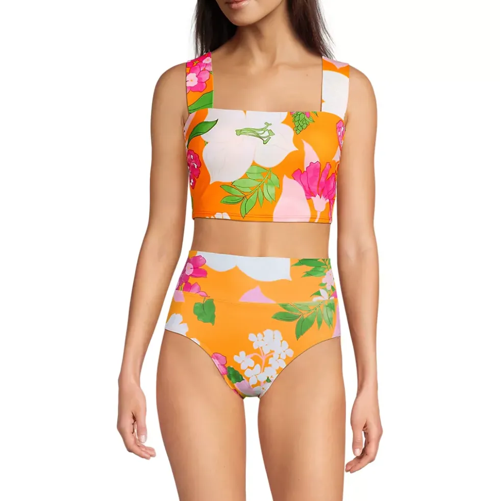 Women's Square Neck Bikini Top