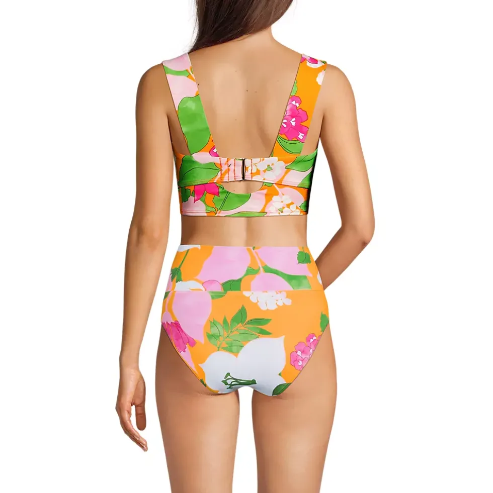 Women's Square Neck Bikini Top
