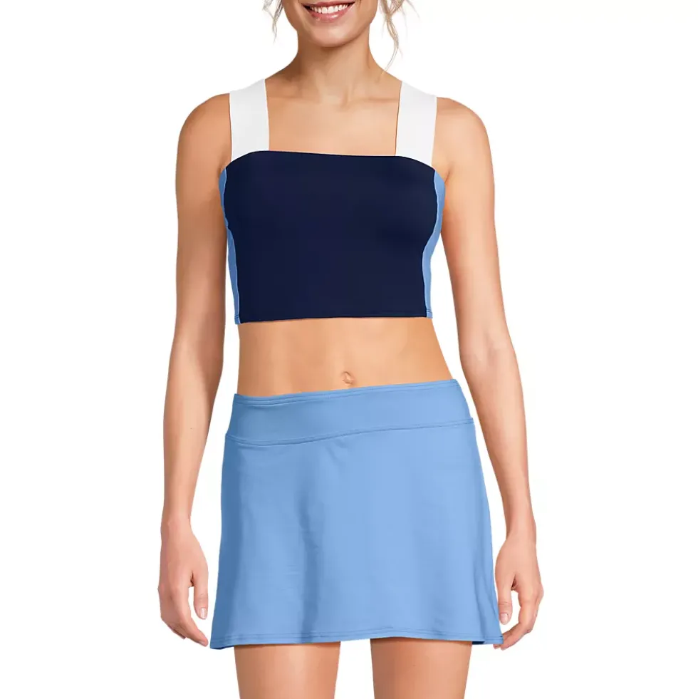 Women's Square Neck Midkini Top