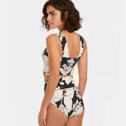 Women's Square Neck Midkini Top