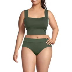 Women's Square Neck Midkini Top