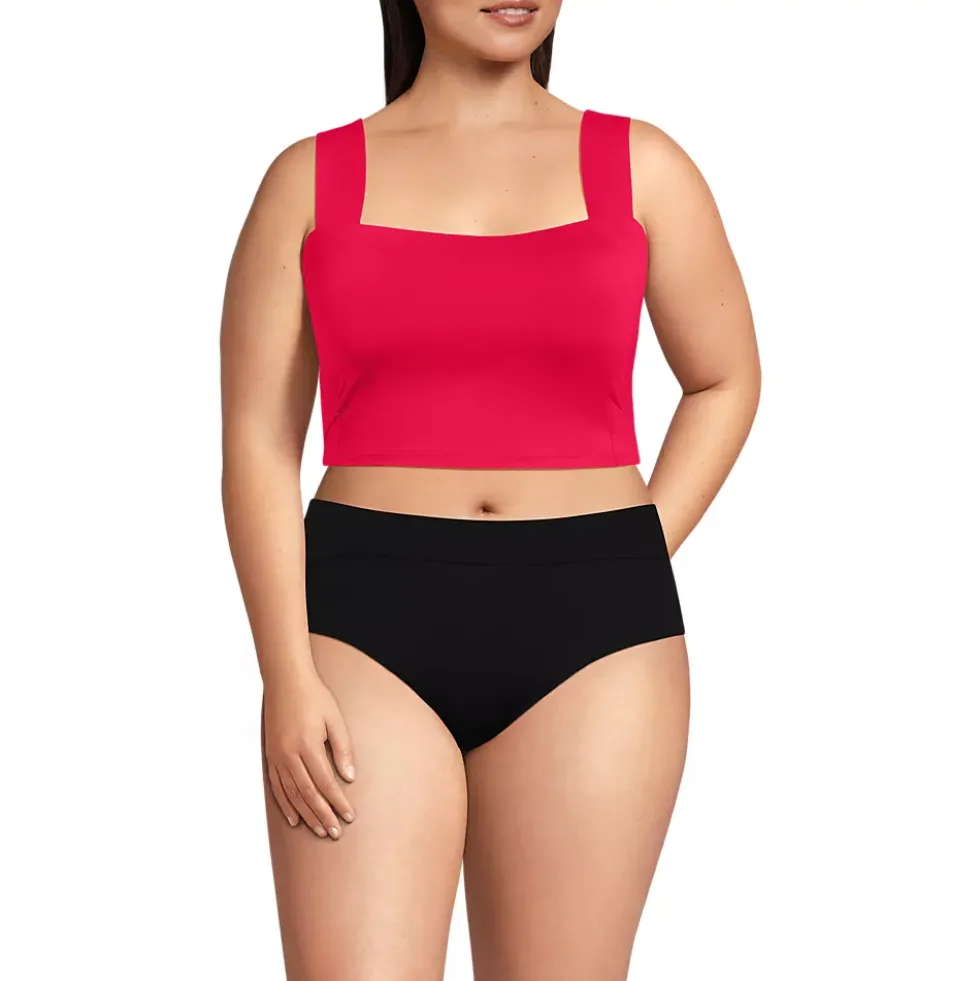 Women's Square Neck Midkini Top