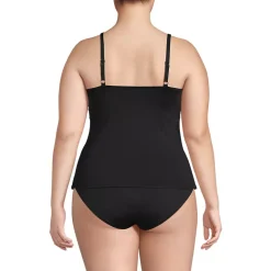 Women's Square Neck Tankini Swimsuit Top