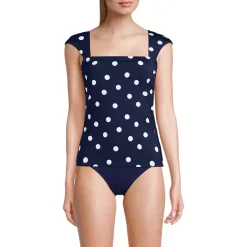 Women's Square Neck Underwire Tankini Top