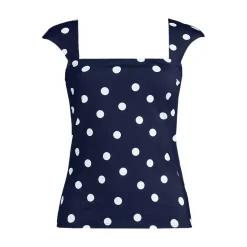 Women's Square Neck Underwire Tankini Top