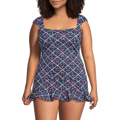 Women's Square Neck Underwire Tankini Top