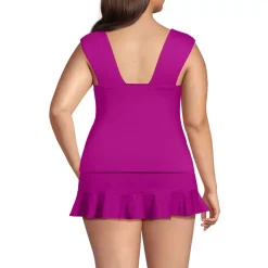 Women's Square Neck Underwire Tankini Top