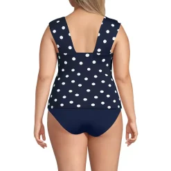 Women's Square Neck Underwire Tankini Top