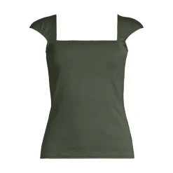 Women's Square Neck Underwire Tankini Top