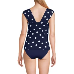 Women's Square Neck Underwire Tankini Top