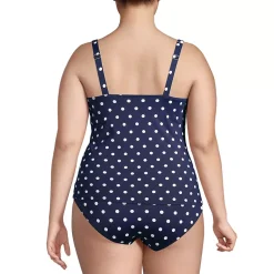Women's Square Neck Underwire Tankini Swimsuit Top