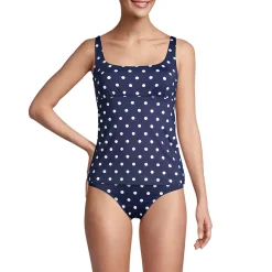 Women's Square Neck Underwire Tankini Swimsuit Top